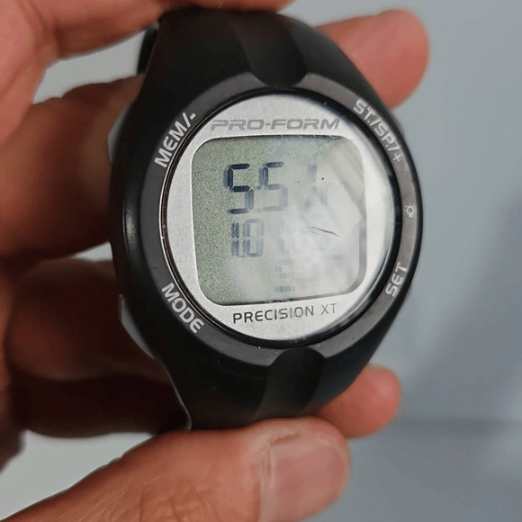Pro-form Precision XT Mens Black Sport Watch New Battery - Picture 5 of 5